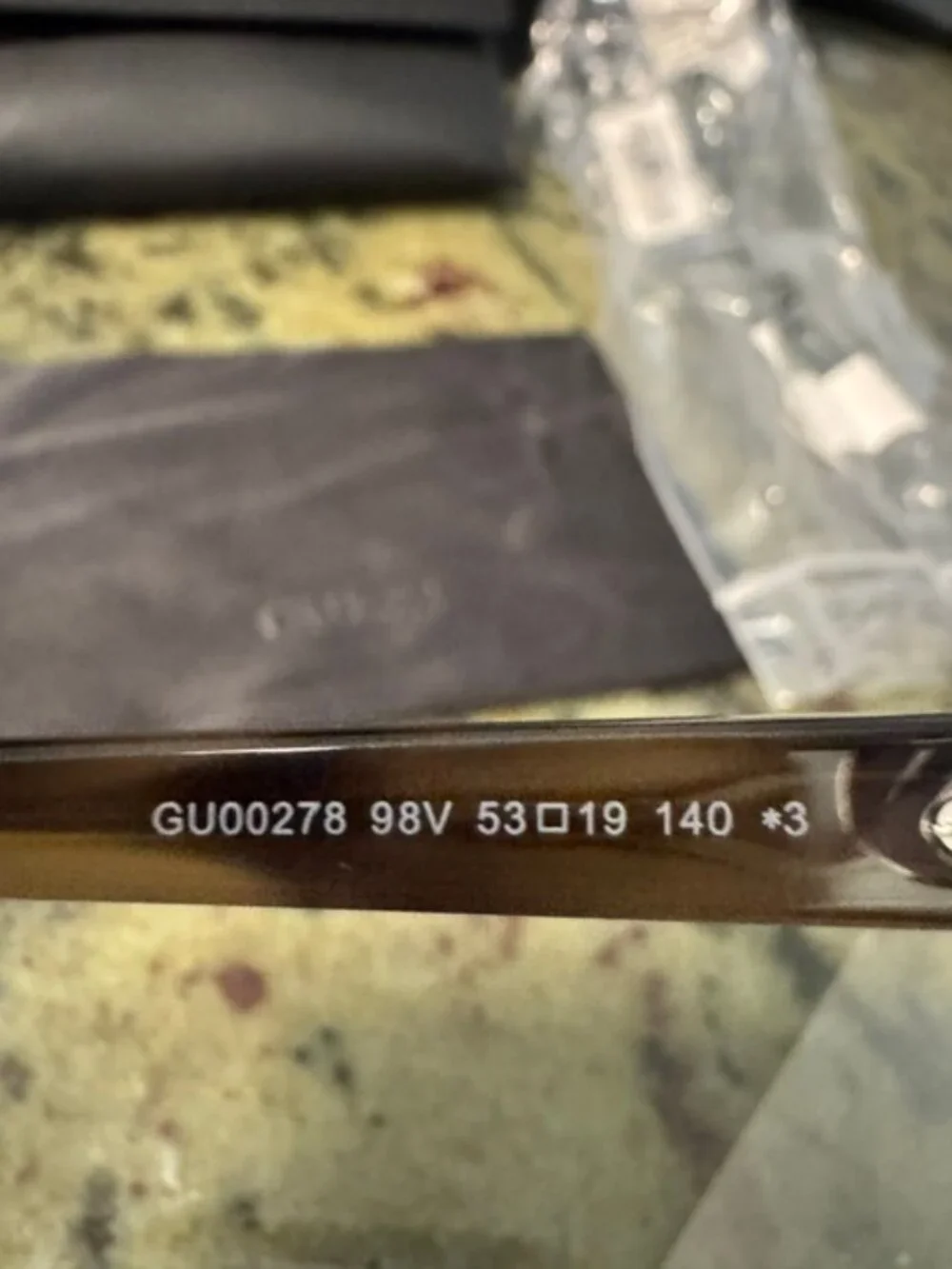 Guess GU00278 98V Men's Sunglasses 53 19 140 Dark Green/Horn - NWT